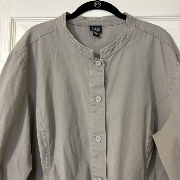 Eileen Fisher Button Up Jacket, plus size 1X - Picture 4 of 14
